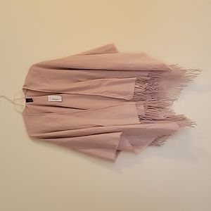 NWT Mixit Women's Ones Size Pink Oversized Scarf French Fawn